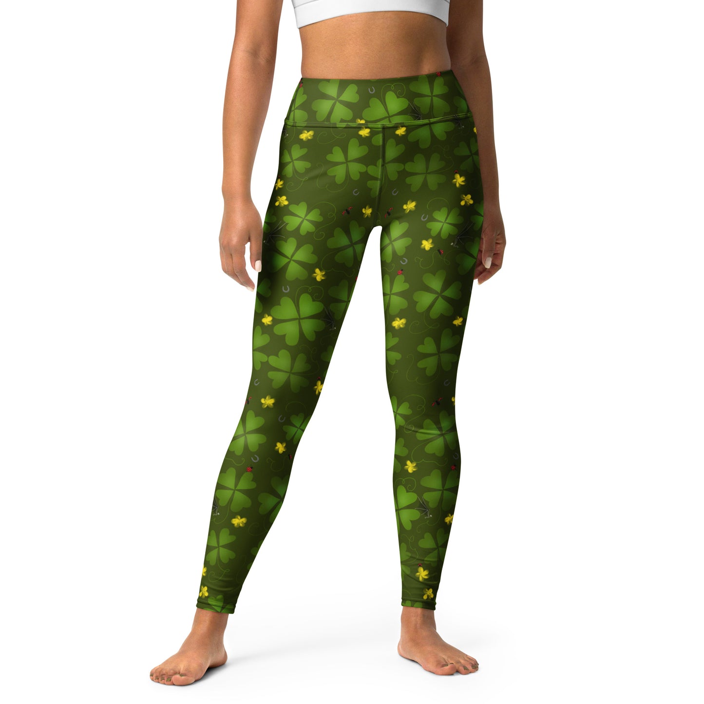 Lucky Clover, Yoga Leggings