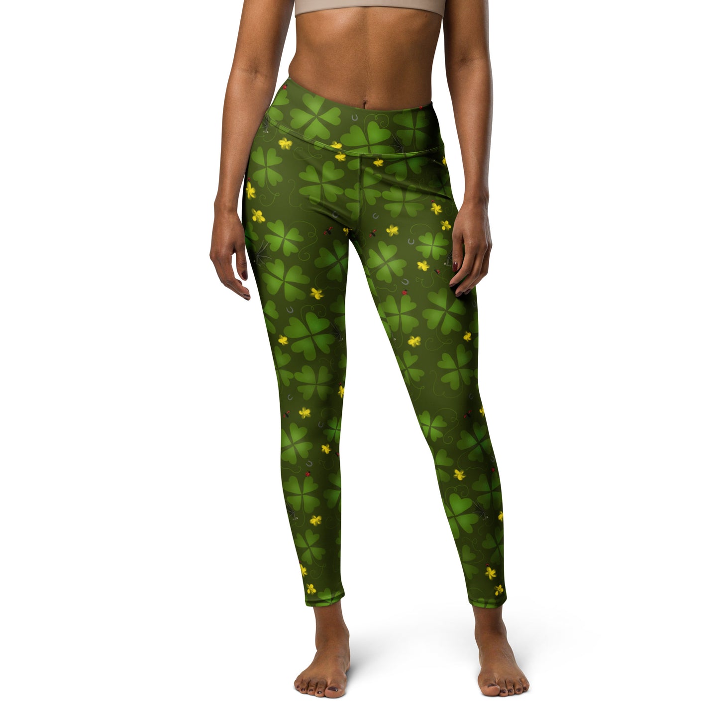 Lucky Clover, Yoga Leggings