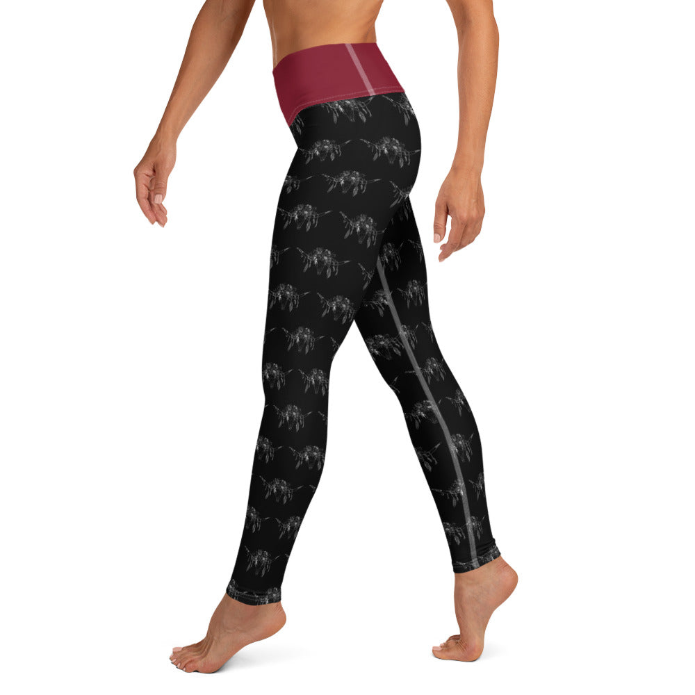 Western Skull Yoga Leggings