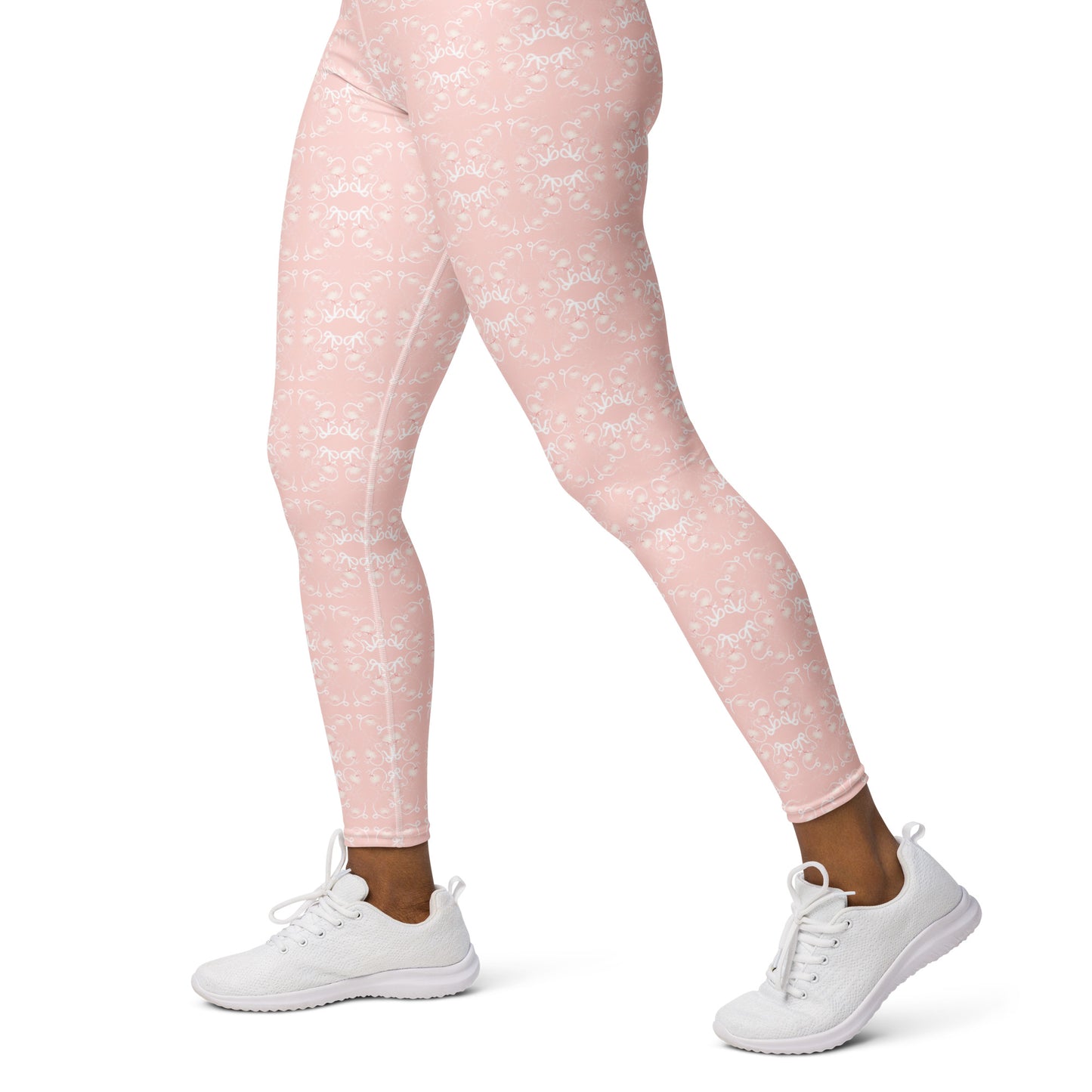 Pink Fairies Yoga Leggings