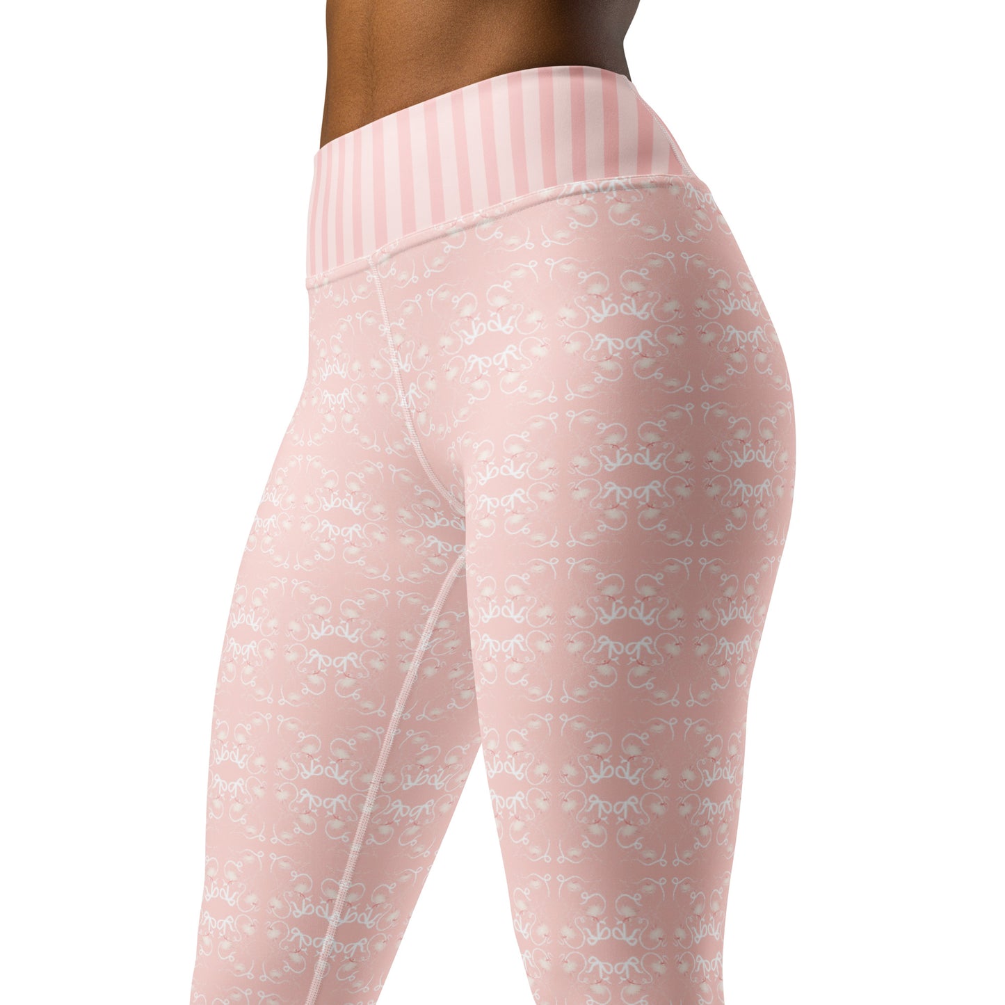 Pink Fairies Yoga Leggings