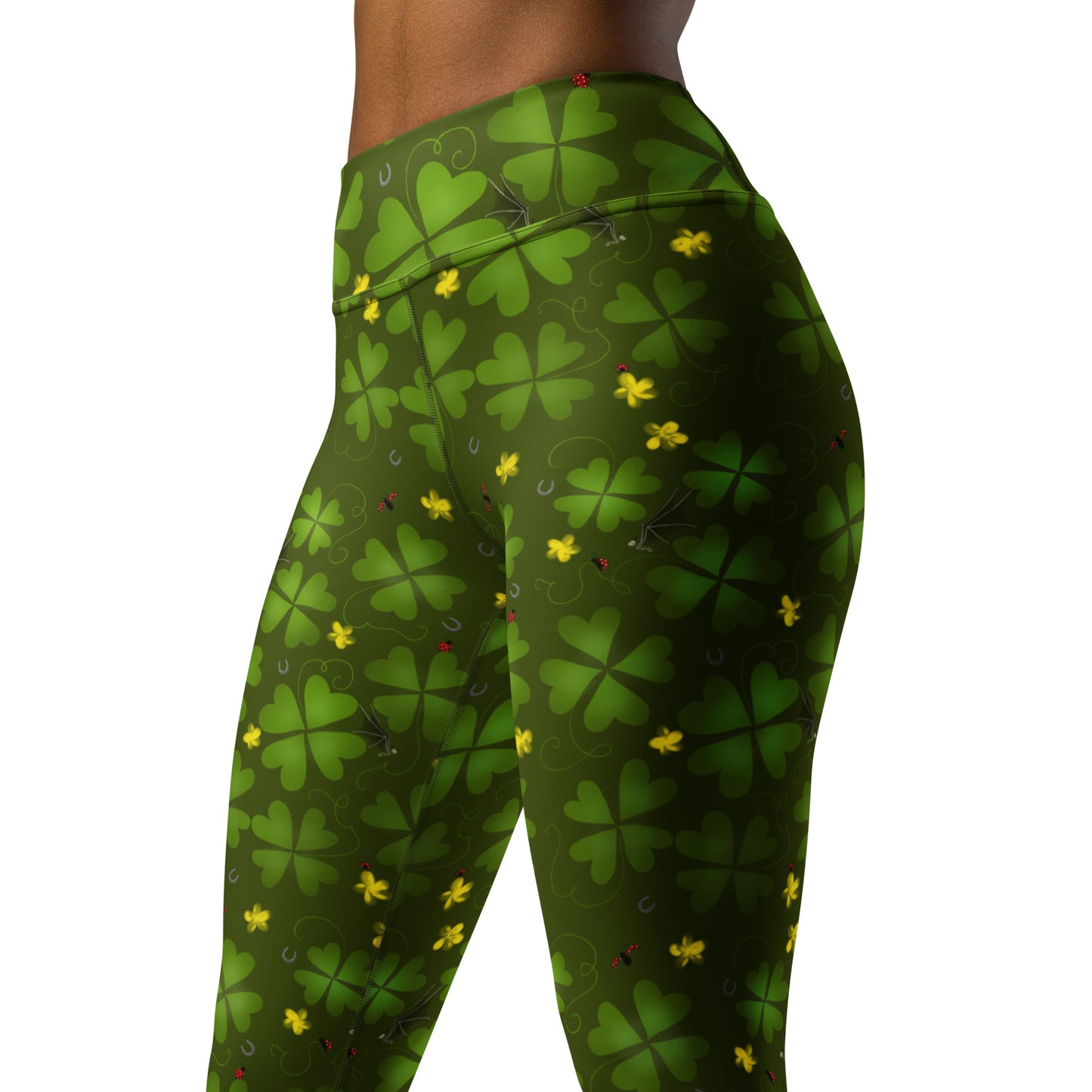 Lucky Clover, Yoga Leggings