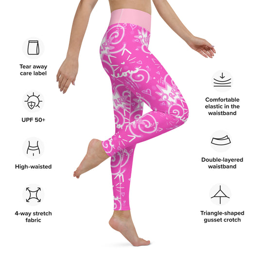 Pink Kitty Leggings