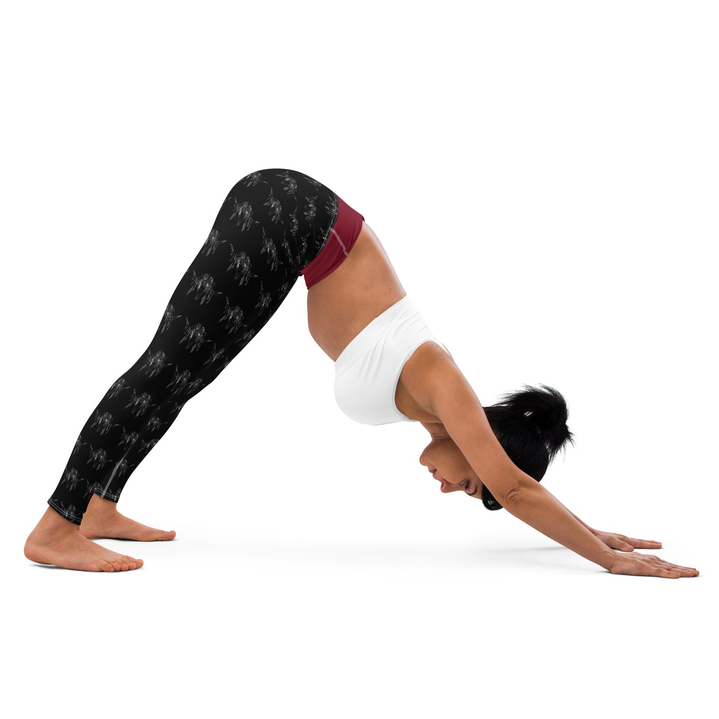 Western Skull Yoga Leggings