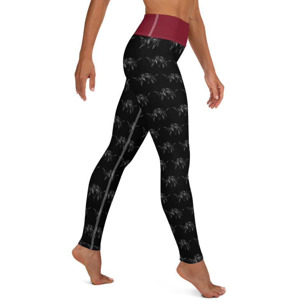 Western Skull Yoga Leggings