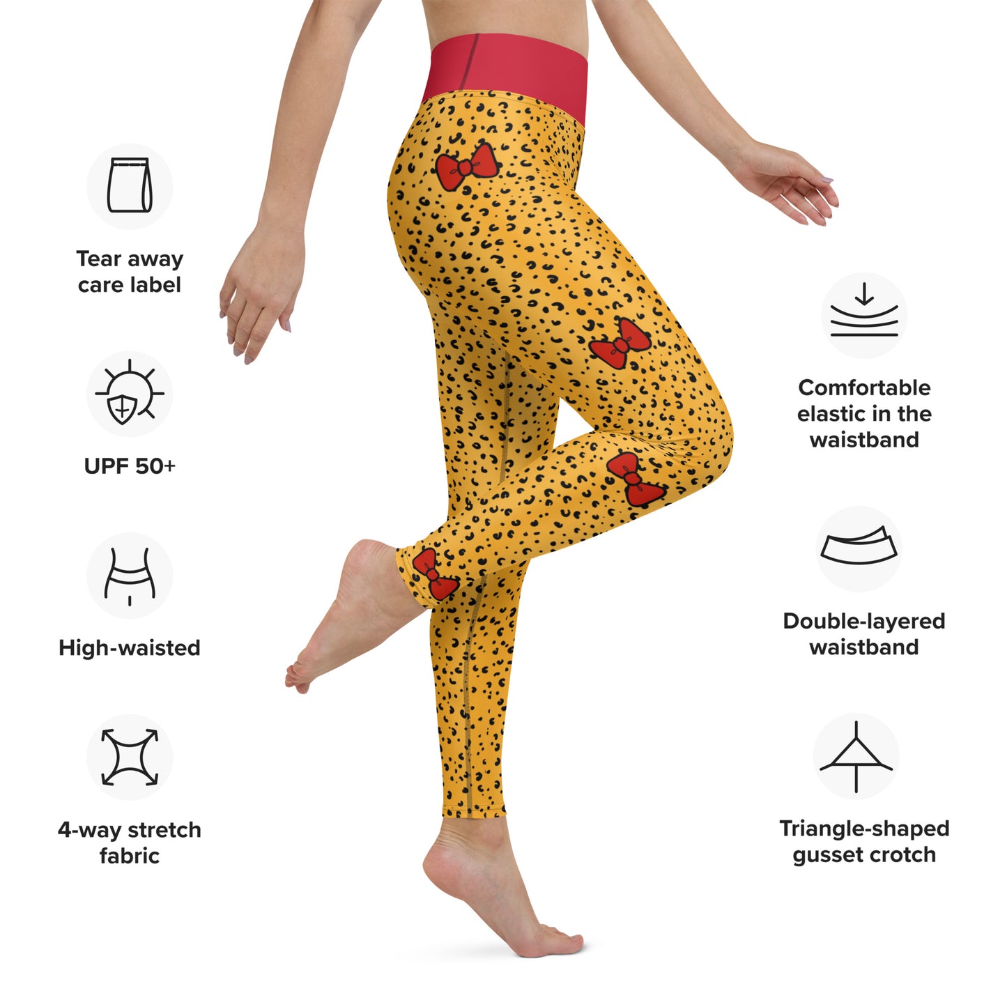 Cheetah Print Yoga Leggings