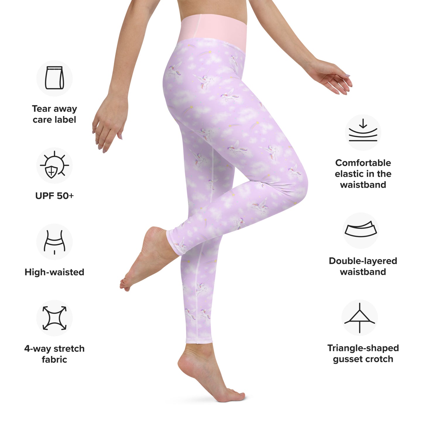 Unicorn Dreams, Yoga Leggings