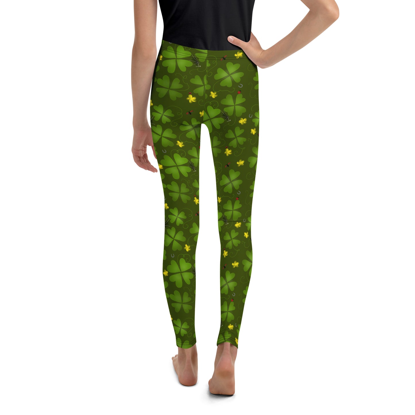 Lucky Clover, Youth Leggings