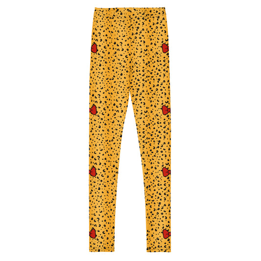 Cheetah Print Youth Leggings