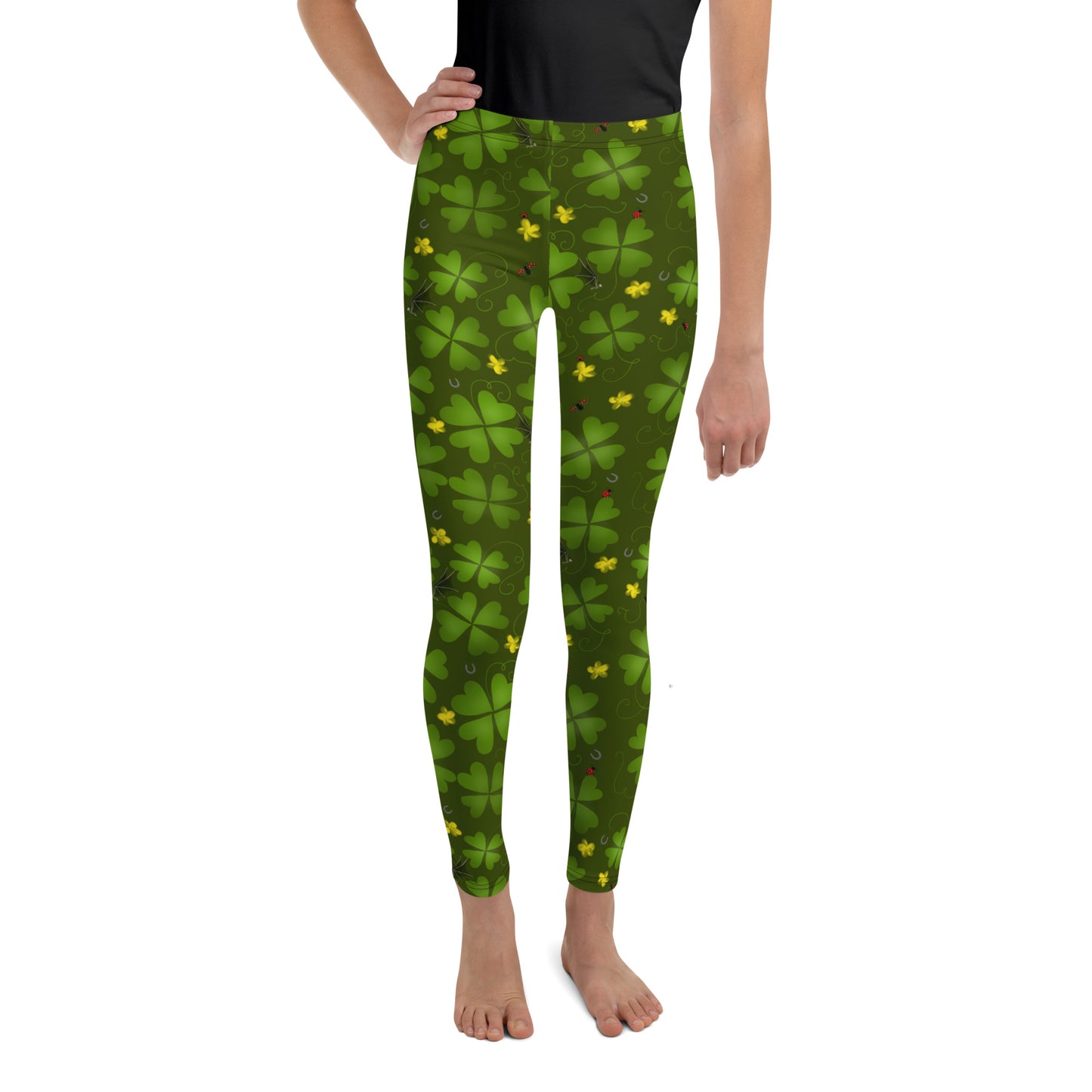 Lucky Clover, Youth Leggings