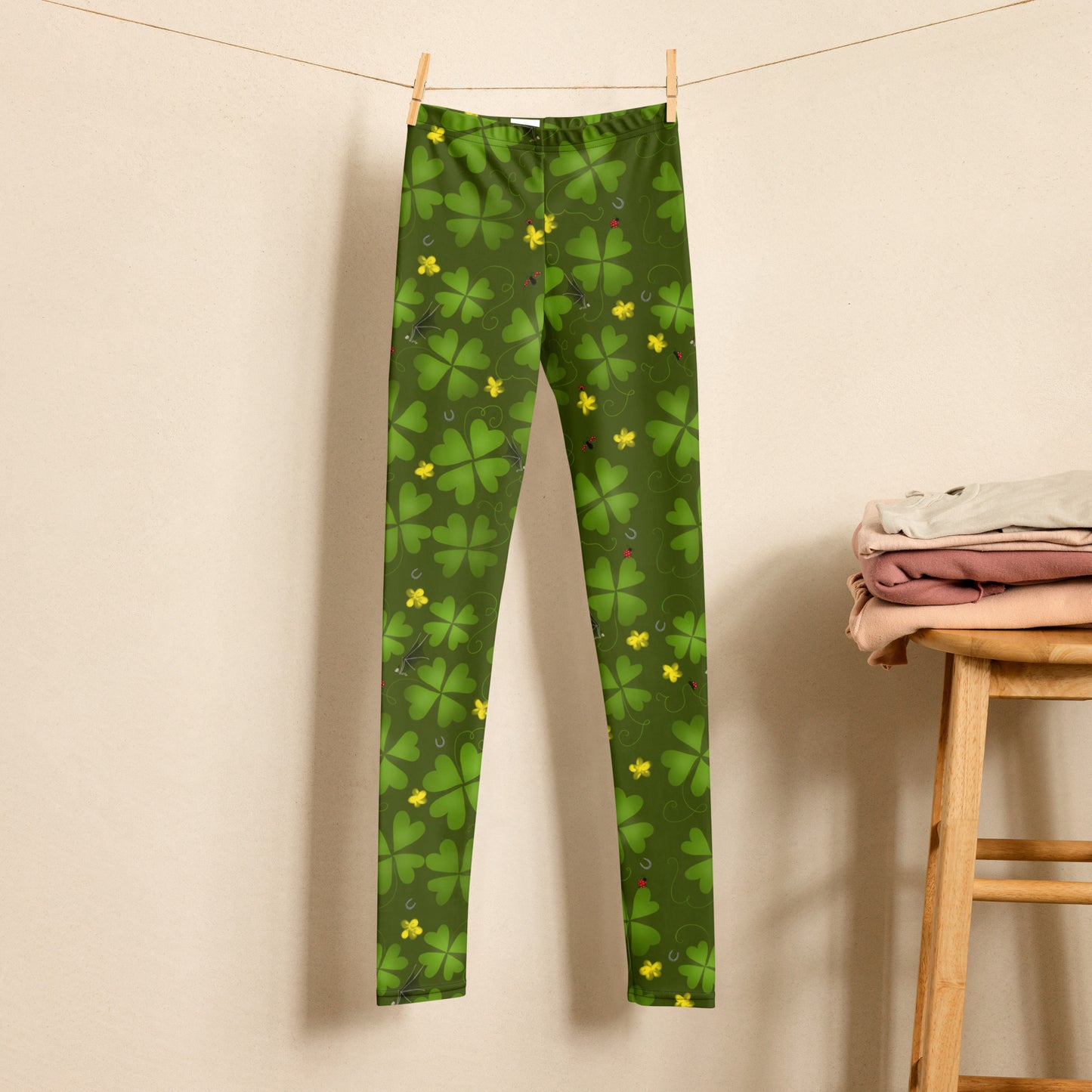 Lucky Clover, Youth Leggings