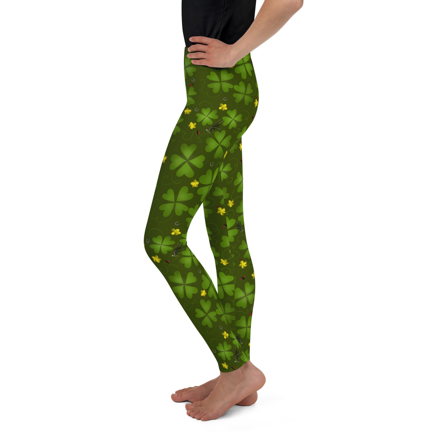 Lucky Clover, Youth Leggings