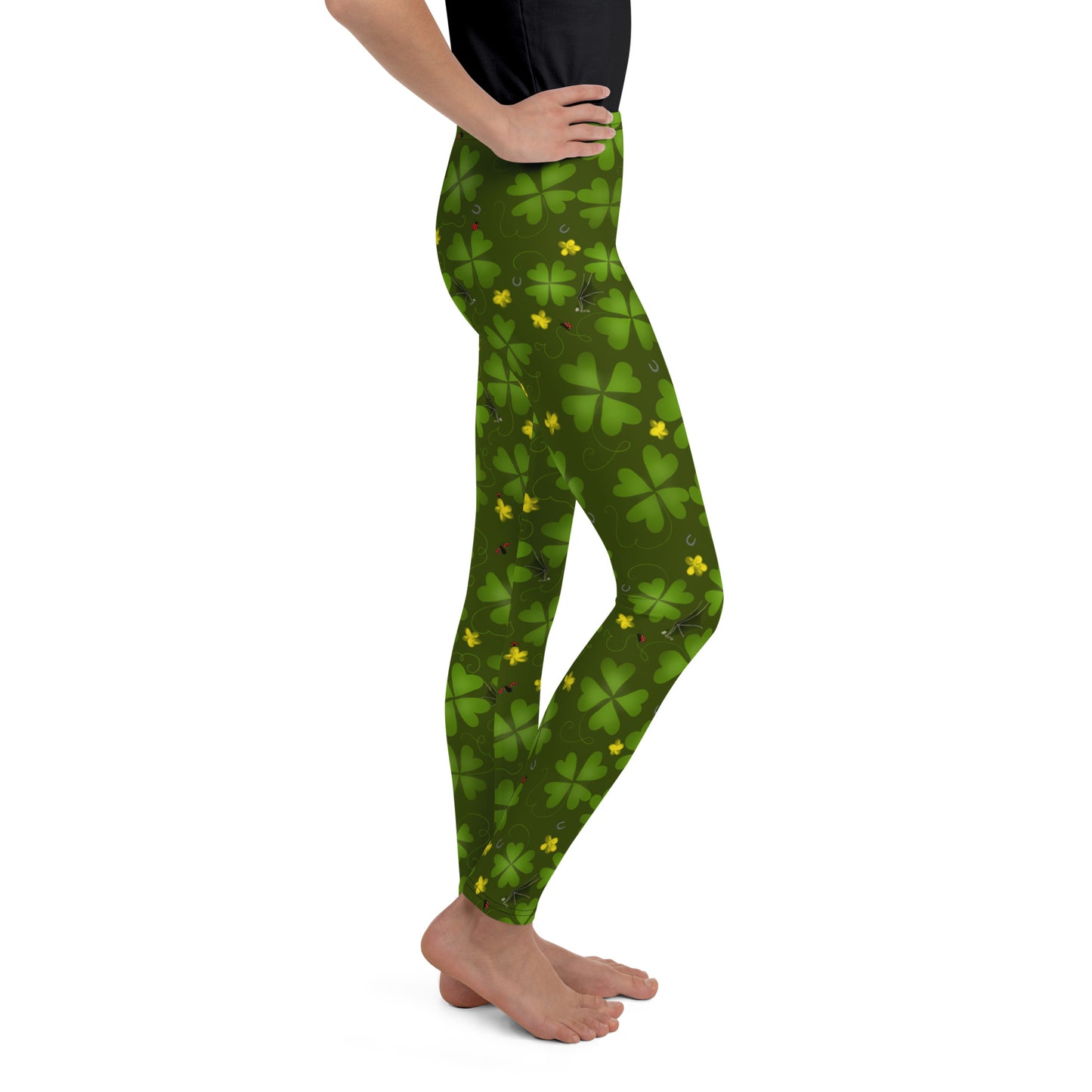 Lucky Clover, Youth Leggings