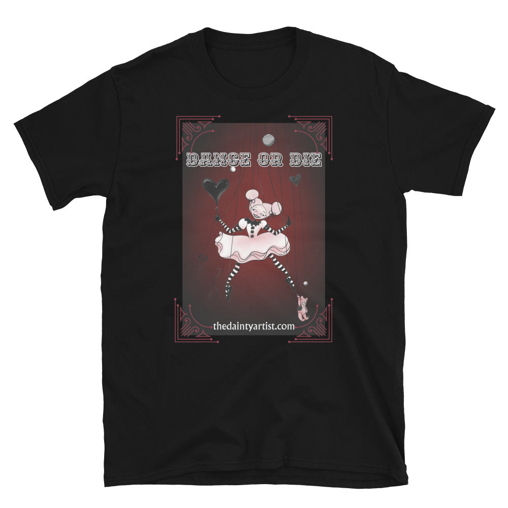 Creepy Ballerina Clown Short-Sleeve Unisex T-Shirt