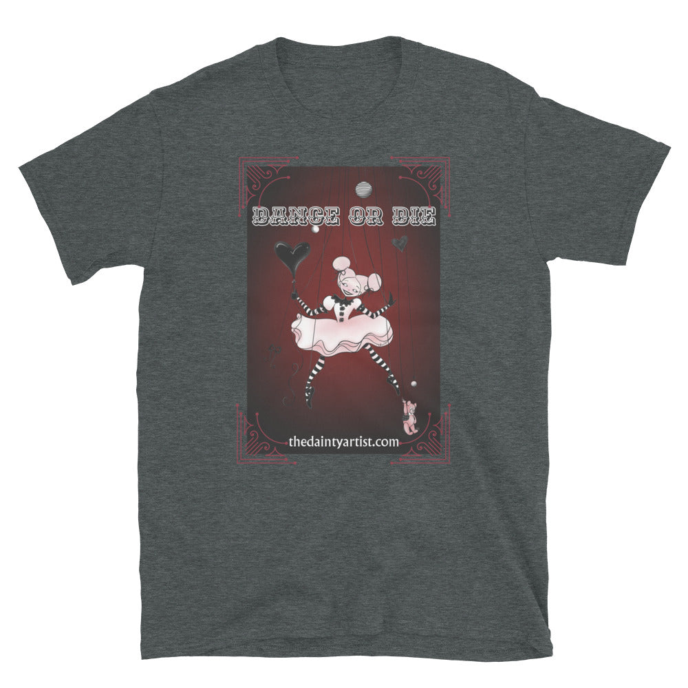 Creepy Ballerina Clown Short-Sleeve Unisex T-Shirt