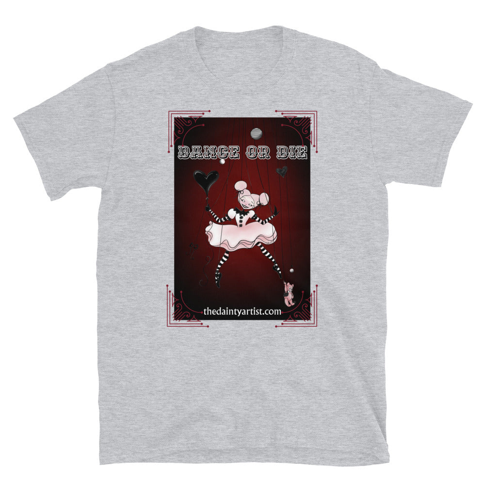 Creepy Ballerina Clown Short-Sleeve Unisex T-Shirt