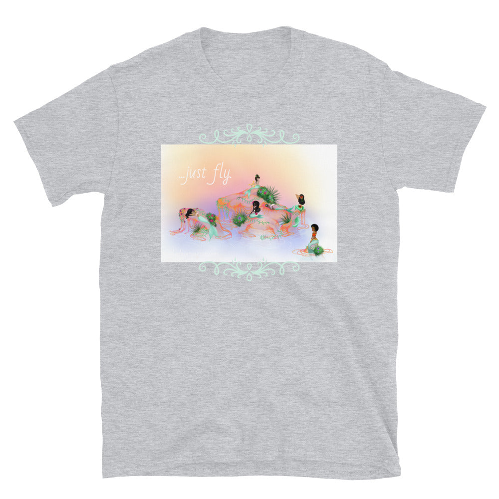 Mermaid Lagoon, Short-Sleeve Unisex T-Shirt