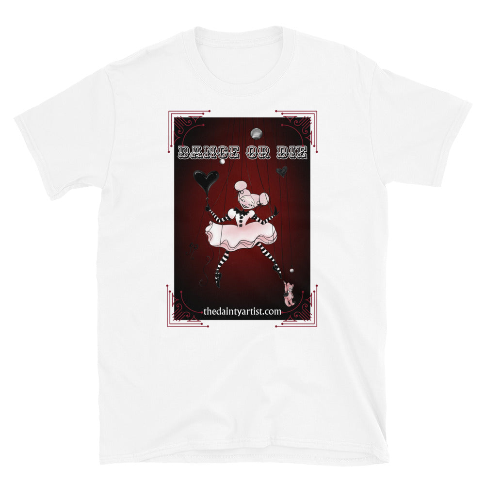 Creepy Ballerina Clown Short-Sleeve Unisex T-Shirt